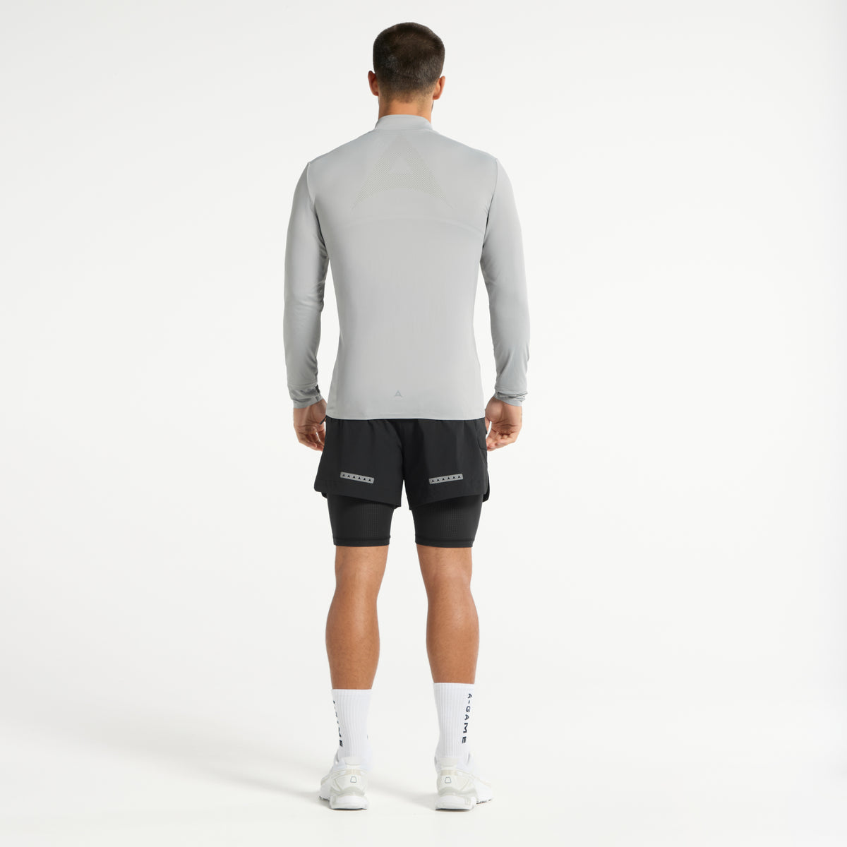 Men's Performance Long Sleeve Top - Steel Grey