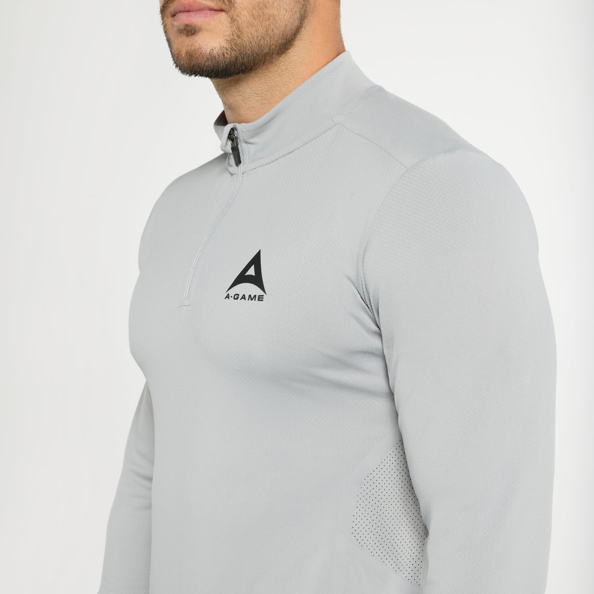 Men's Performance Long Sleeve Top - Steel Grey