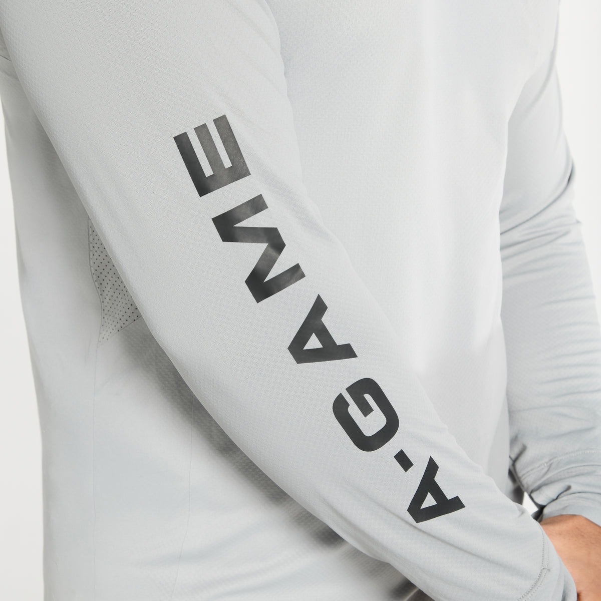 Men's Performance Long Sleeve Top - Steel Grey