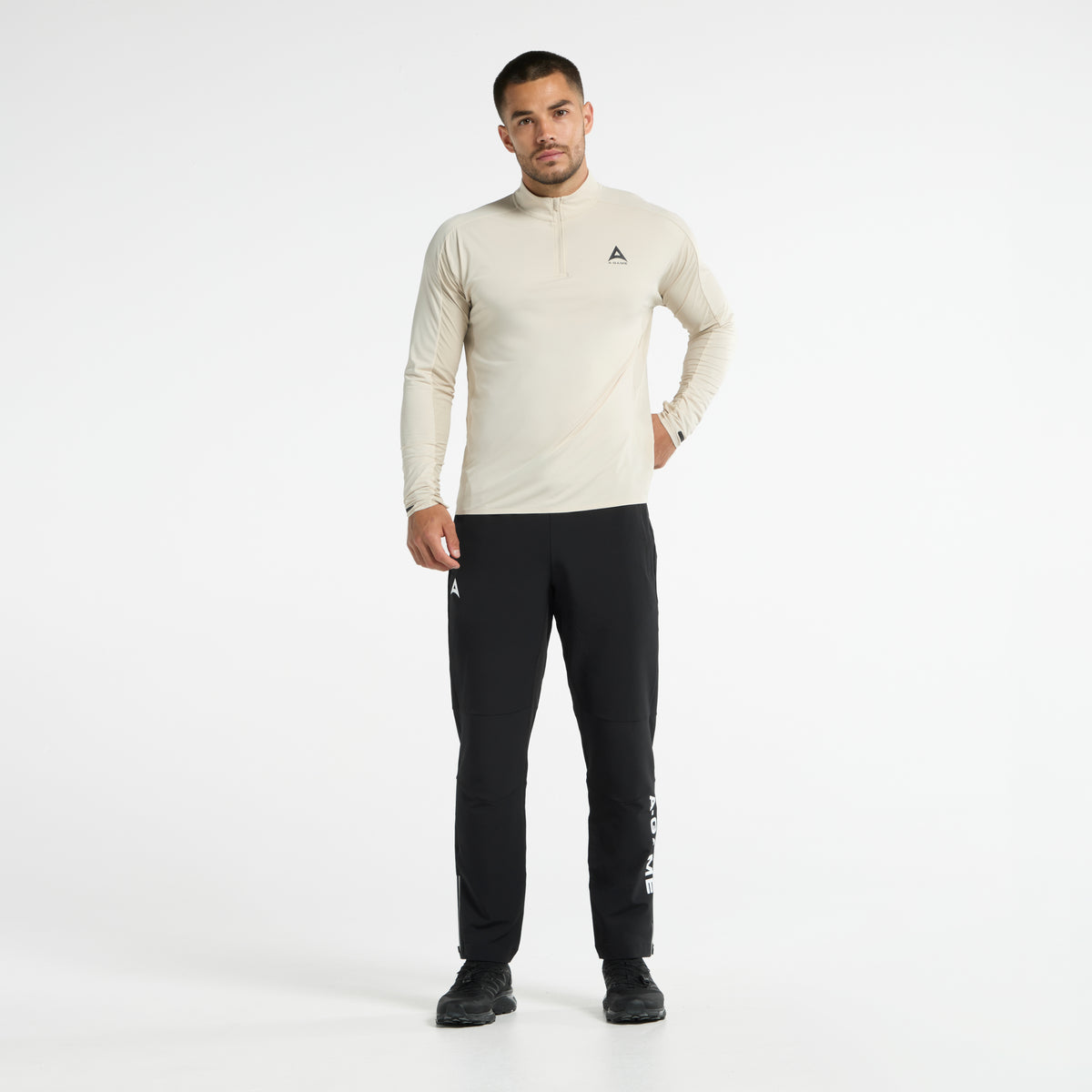Men's Zip Training Pants - Black