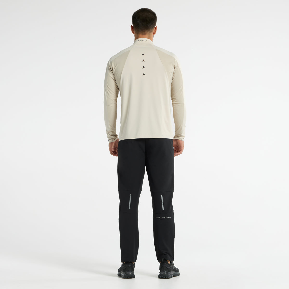 Men's Zip Training Pants - Black