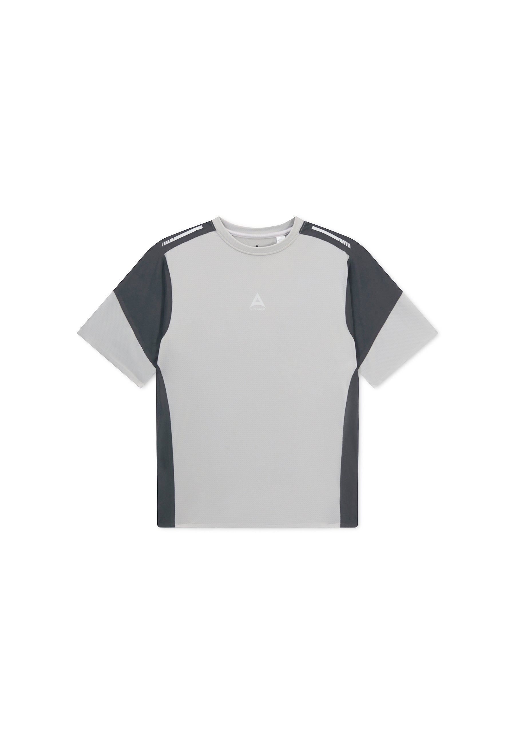 Men's Mesh T-Shirt - Grey / Black