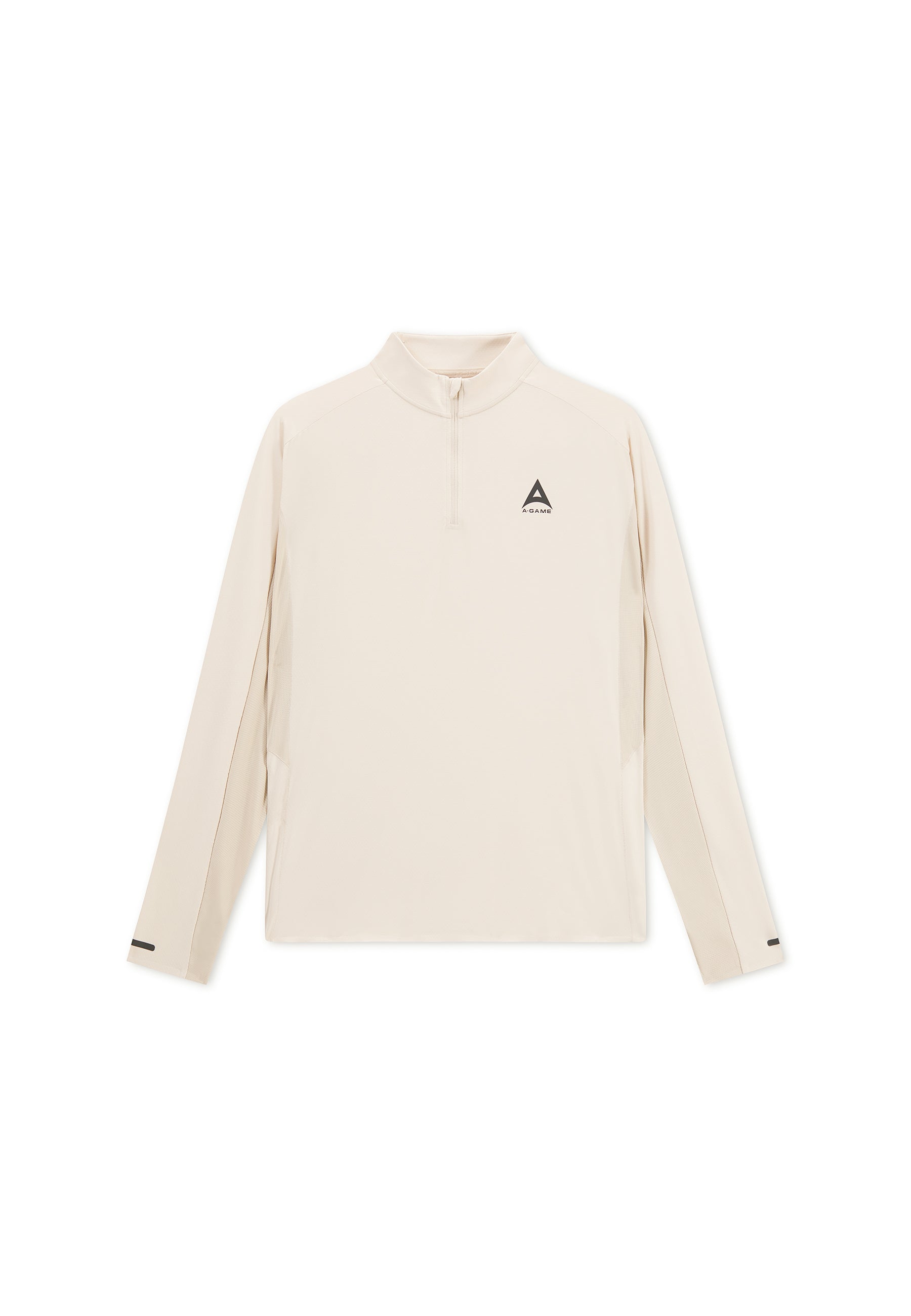 Men's Core Long Sleeve 1/4 Zip - Beige