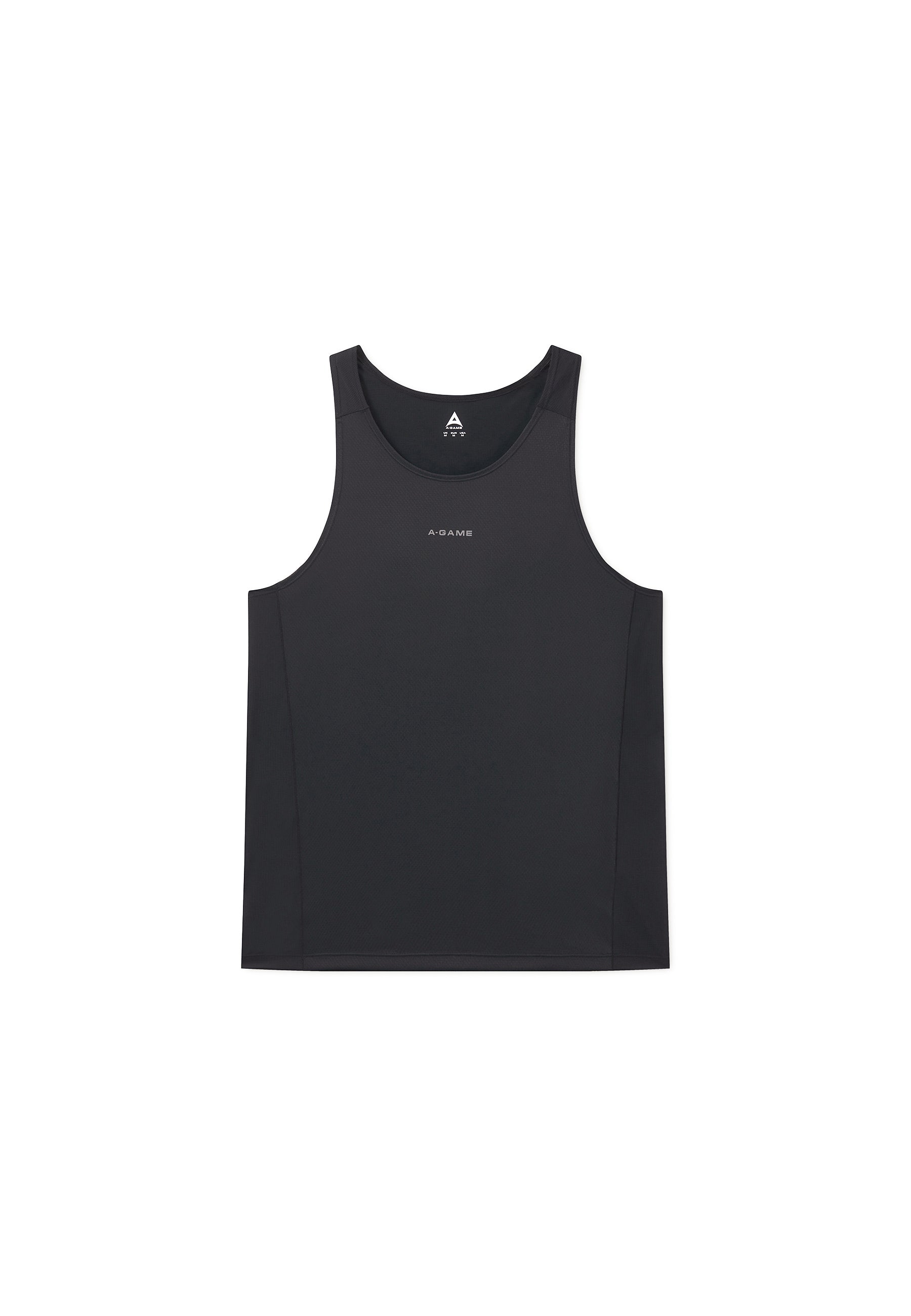 Men's Mesh Panel Vest - Black