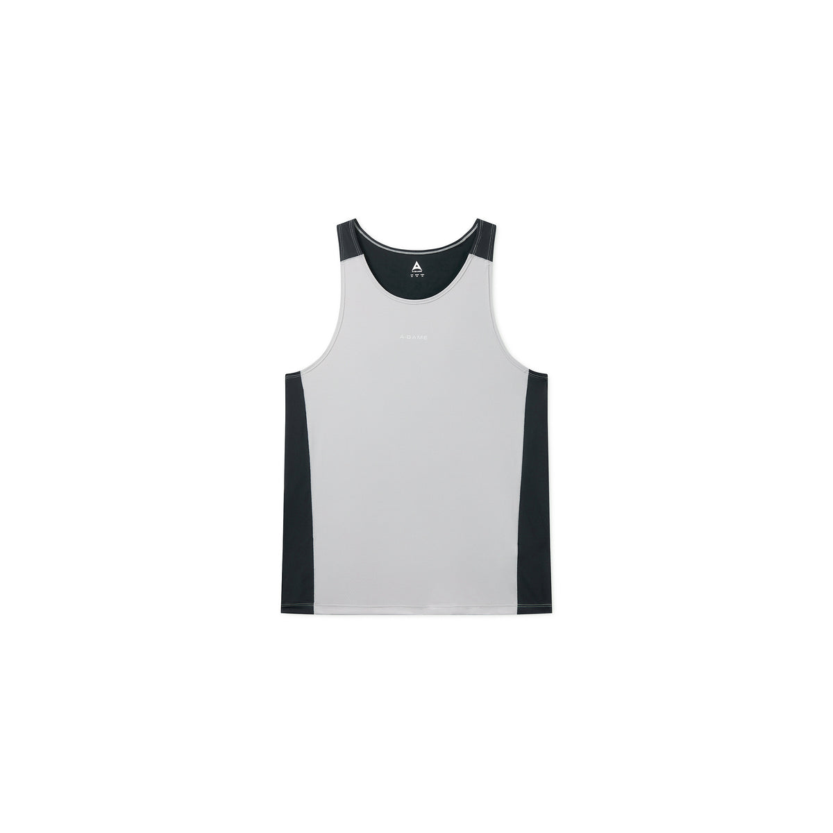 Men's Mesh Panel Vest - Grey / Black