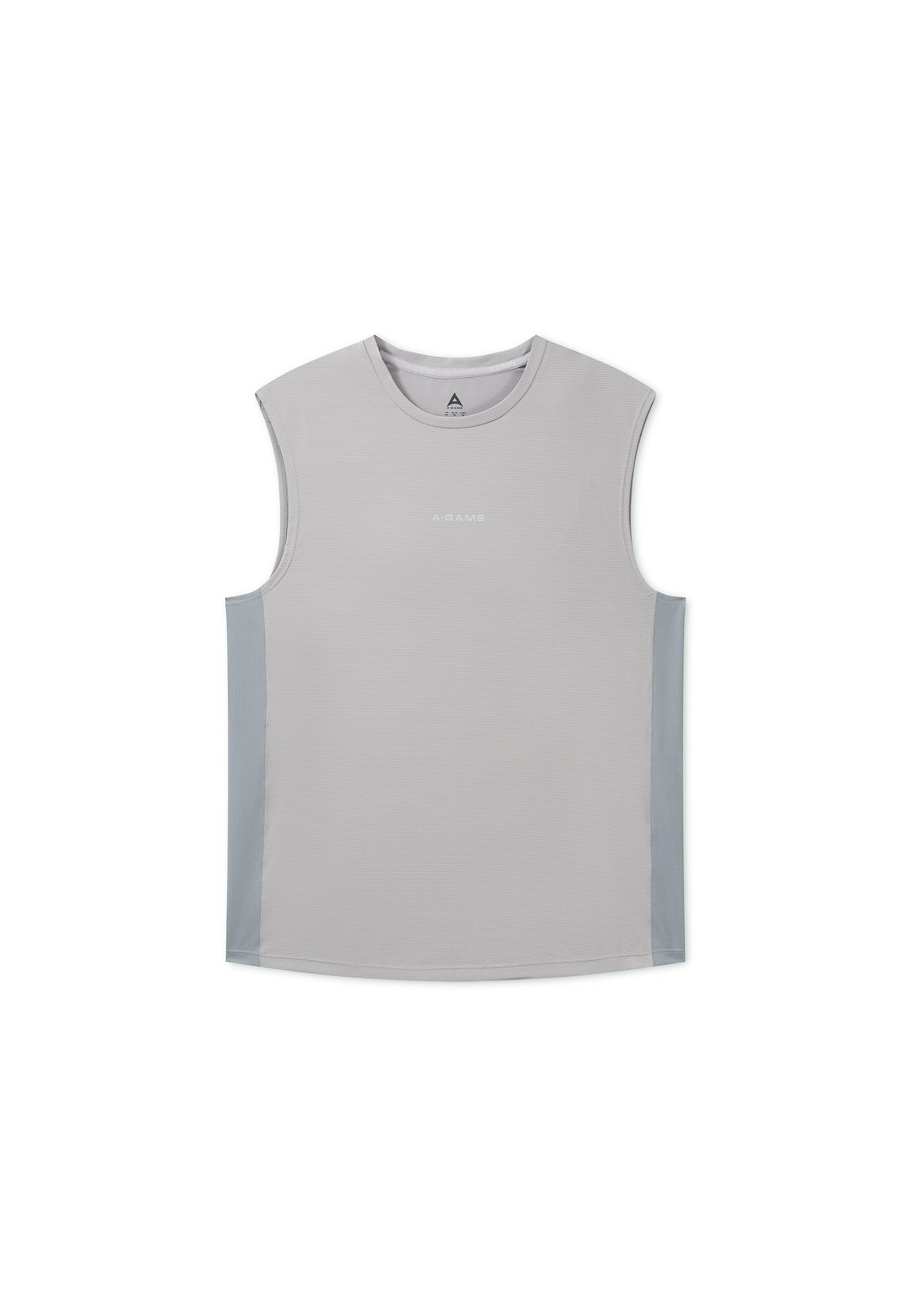 Men's Mesh Panelled Tank - Grey