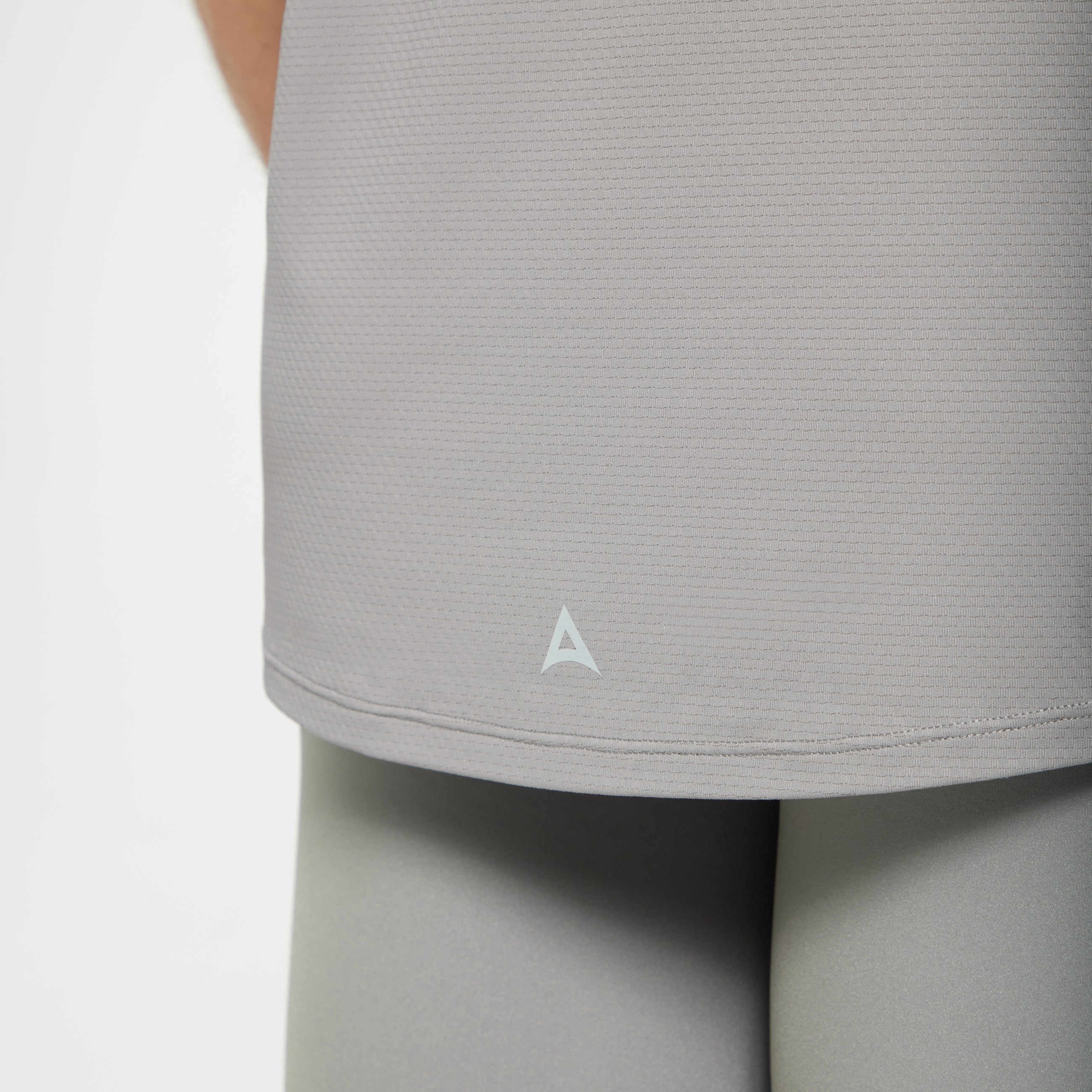 Men's Mesh Panelled Tank - Grey