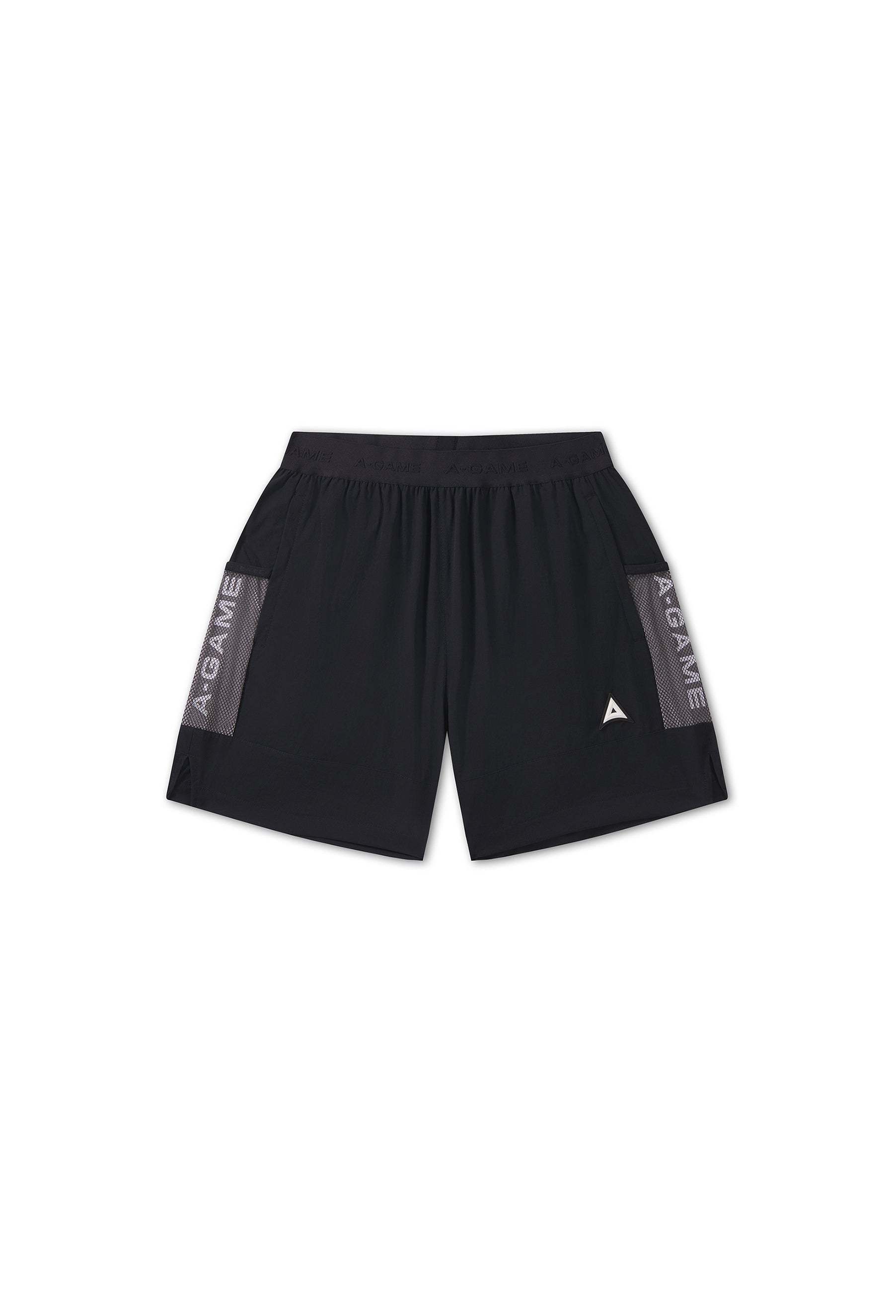 Men's Colour Block Training Shorts - Black / Grey