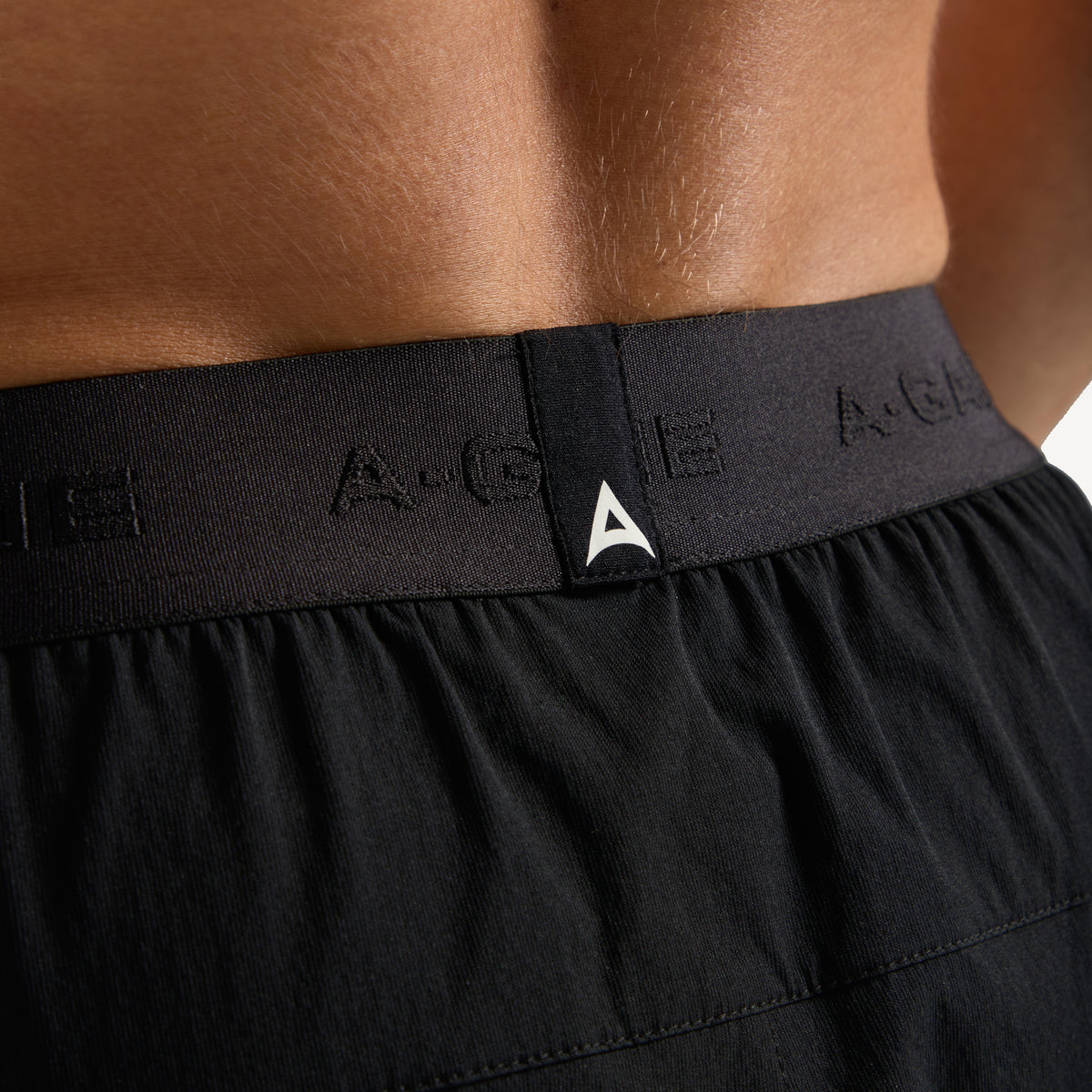 Men's Colour Block Training Shorts - Black / Grey