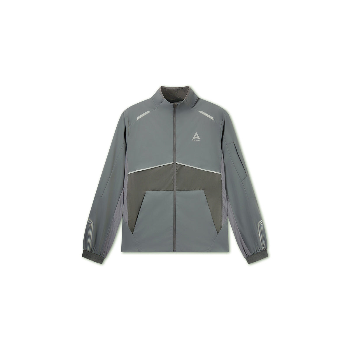 Men's Lightweight Windbreaker Jacket - Dk Grey