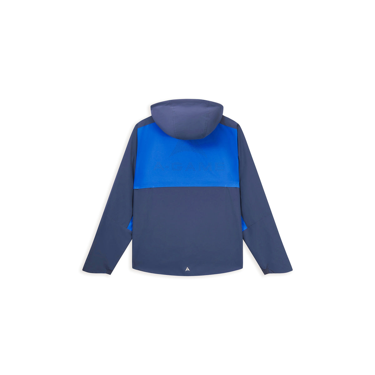 Men's Panelled Lightweight Jacket - Navy / Cobalt Blue