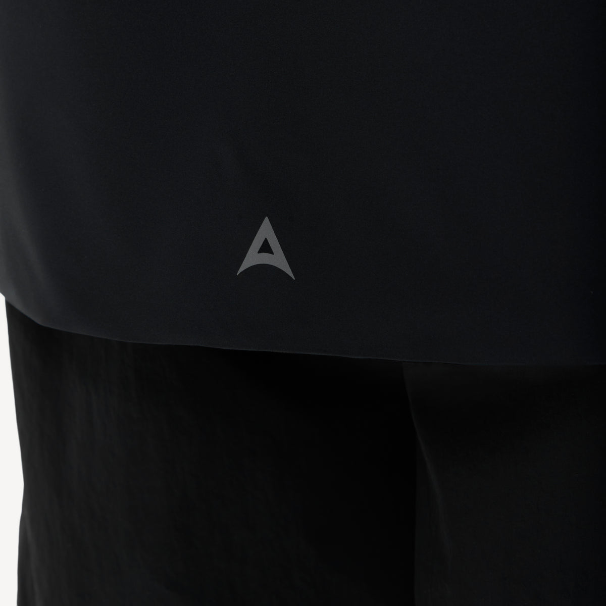 Men's Panelled Lightweight Jacket - Black / Dk Charcoal
