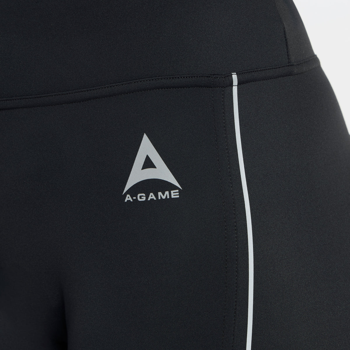 Women's Reflective Running Leggings - Black