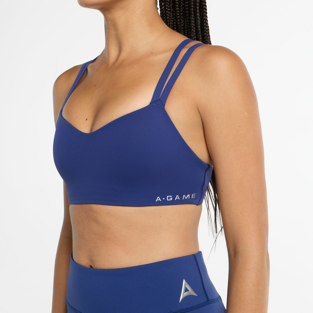 Women's Light Support Sports Bra - Navy