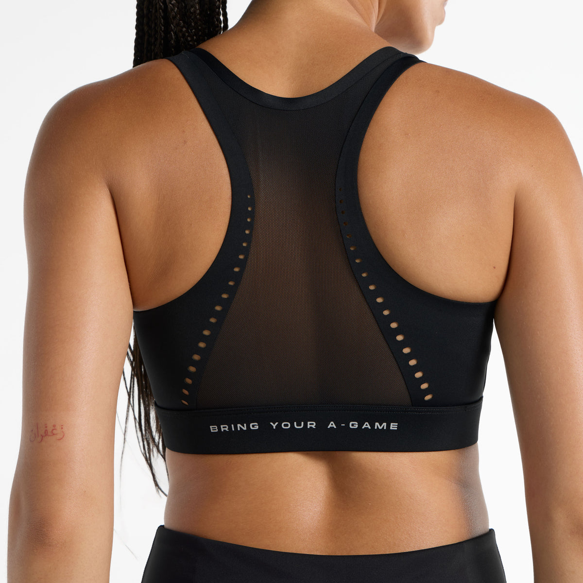 Women's Light Support Sports Bra - Black