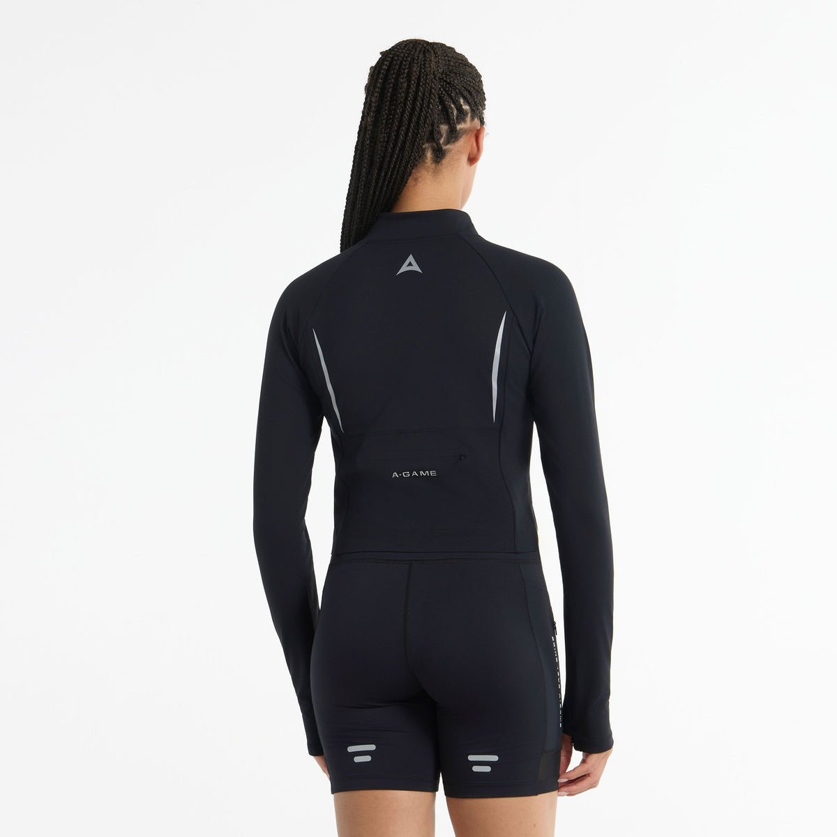 Women's Zip Through - Black