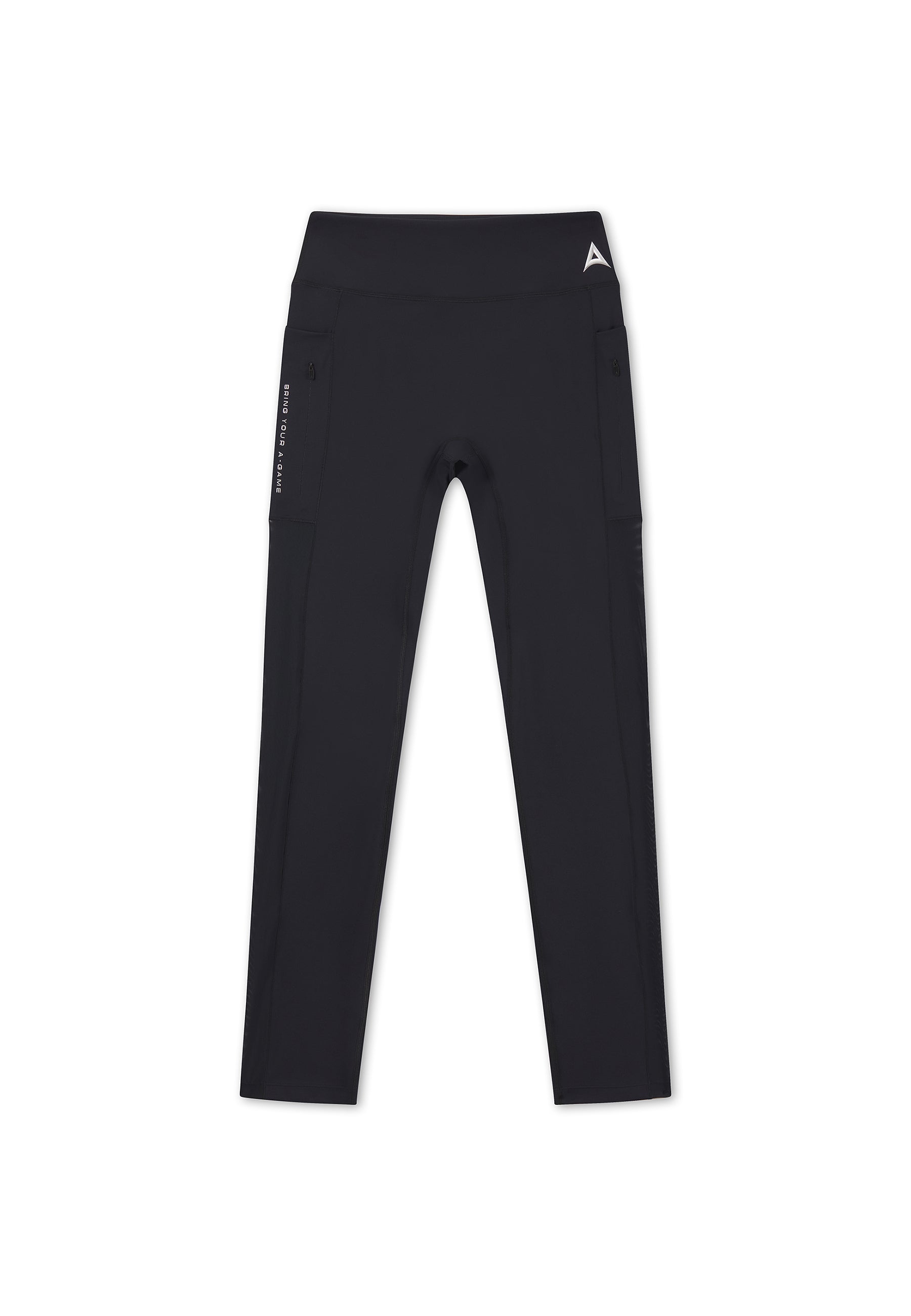 Women's Reflective Running Leggings - Black