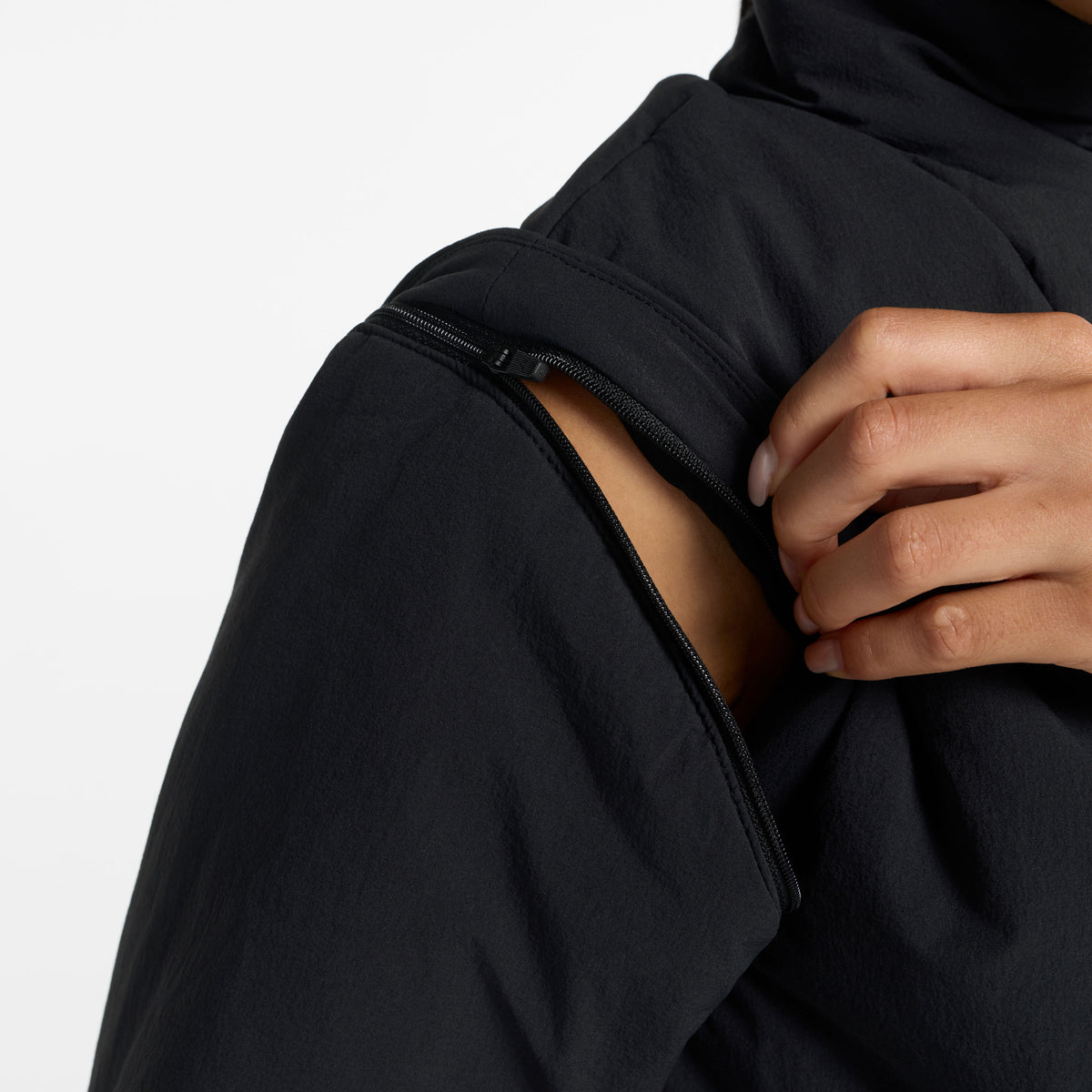 Women's Lightweight Padded Jacket - Black