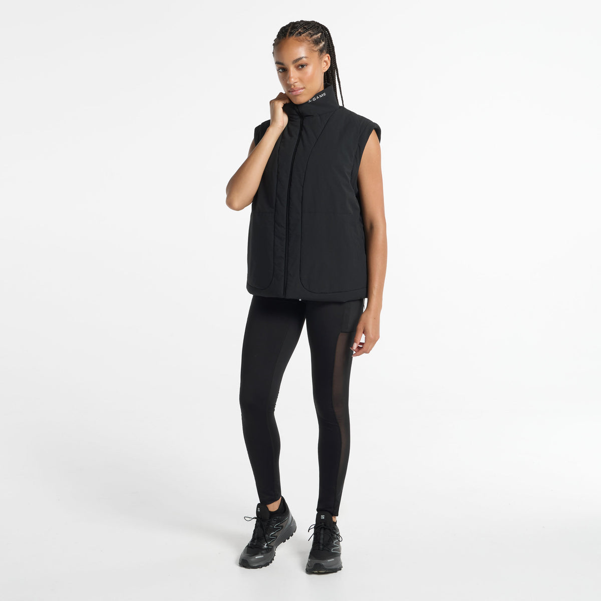 Women's Lightweight Padded Jacket - Black