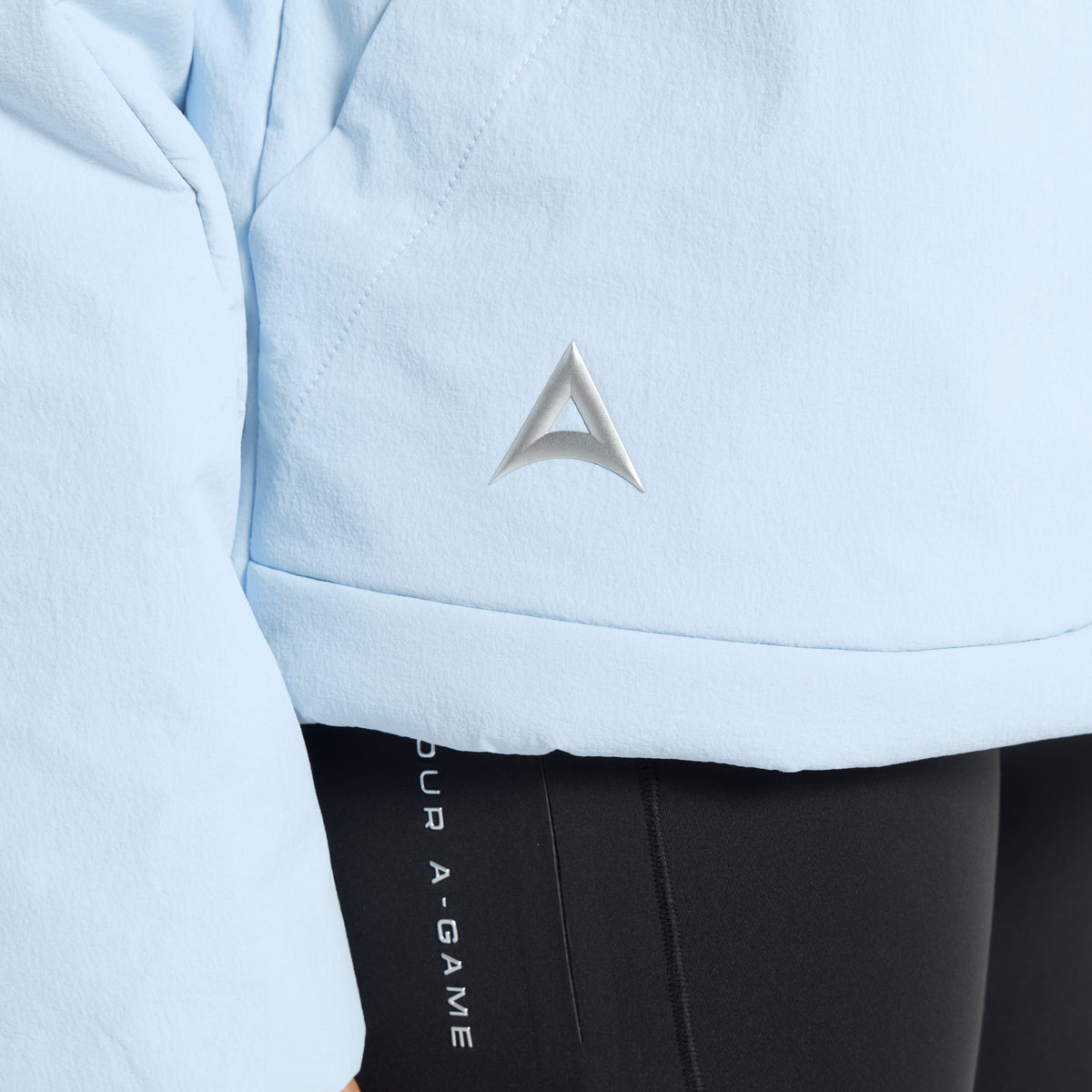 Women's Lightweight Padded Jacket - Pale Blue