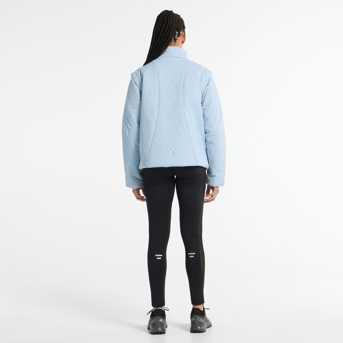 Women's Lightweight Padded Jacket - Pale Blue