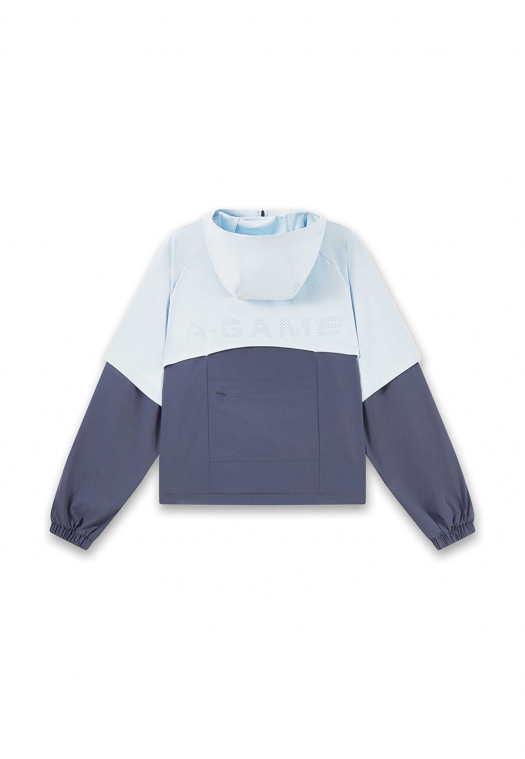 WOMENS QUARTER ZIP JACKET - BLUE