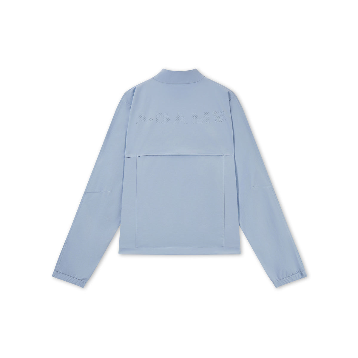 Women's Half Zip Pullover Jacket - Pale Blue