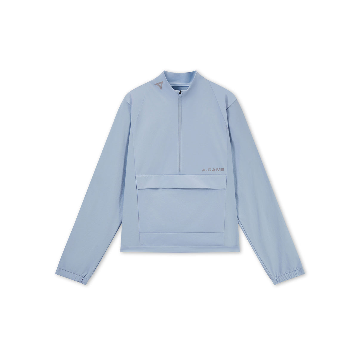 Women's Half Zip Pullover Jacket - Pale Blue