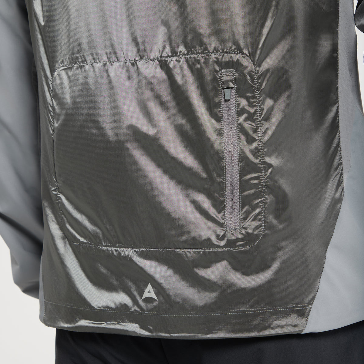 Men's Lightweight Windbreaker Jacket - Dk Grey