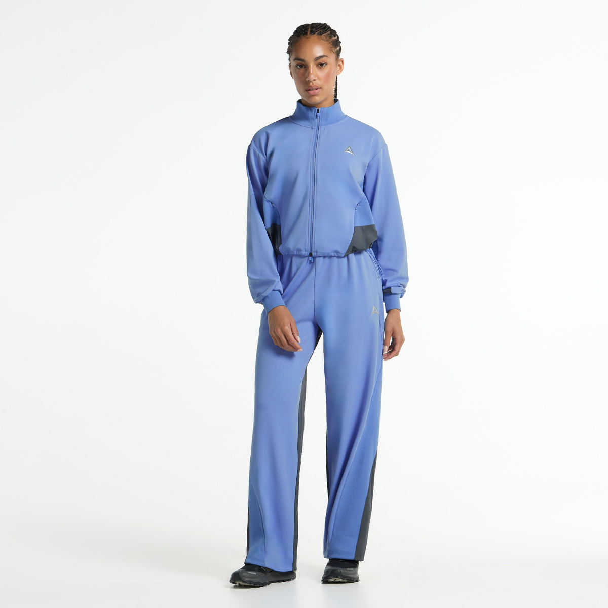 Women's Oversized Track Jacket - Cornflower