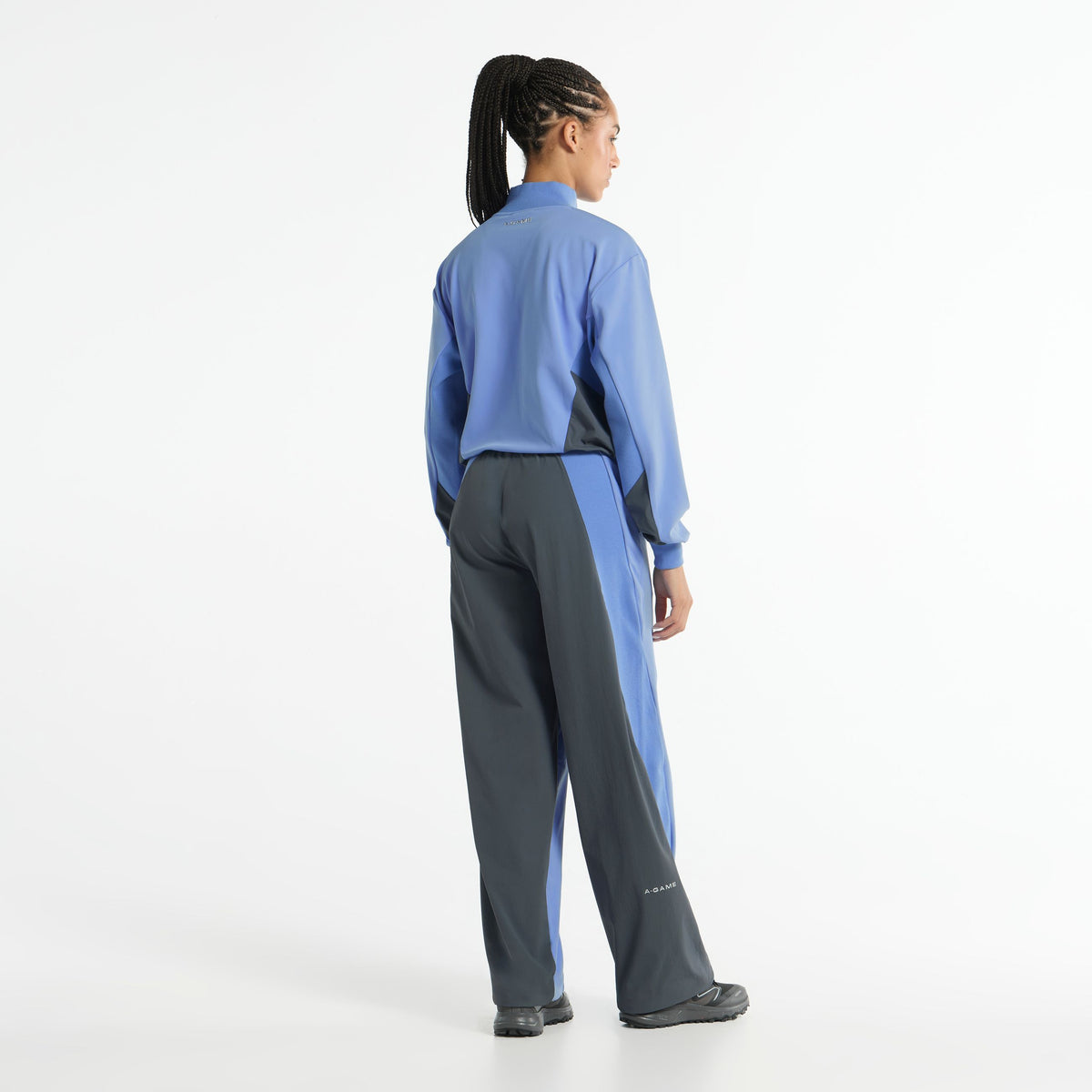 Women's Oversized Track Jacket - Cornflower