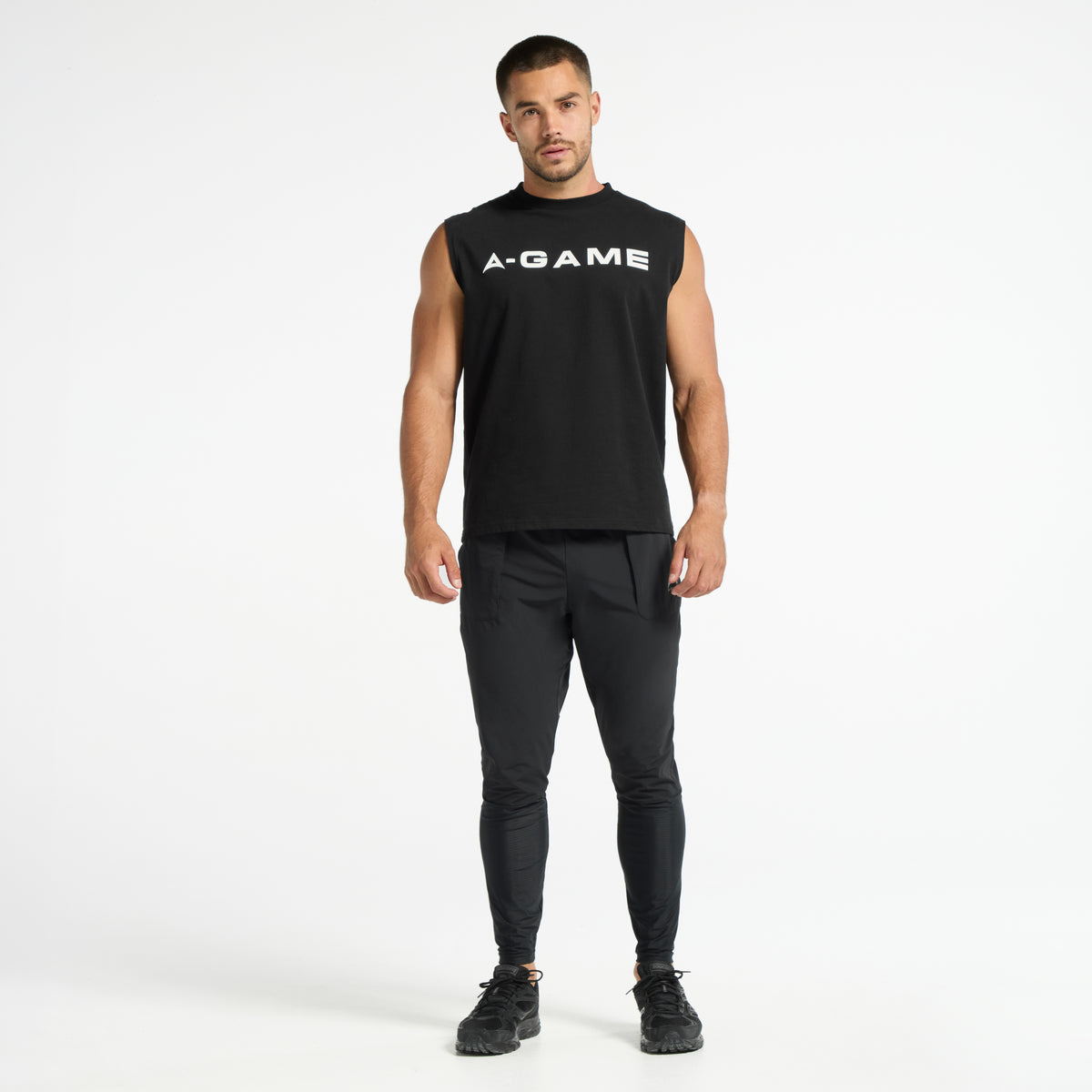 Men's Sleeveless T-Shirt - Black