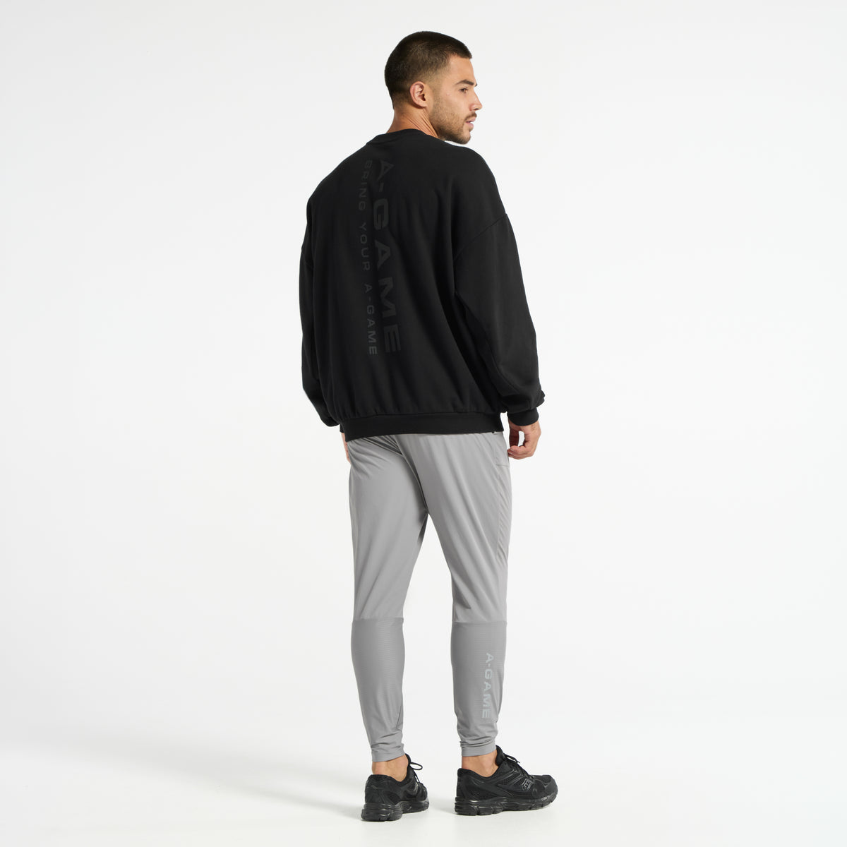Men's Relaxed Sweatshirt - Black