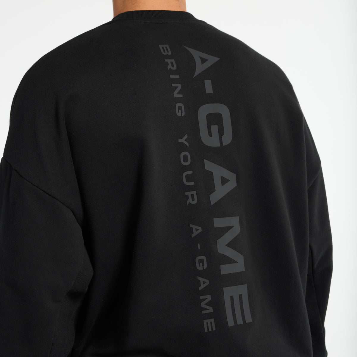 Men's Relaxed Sweatshirt - Black