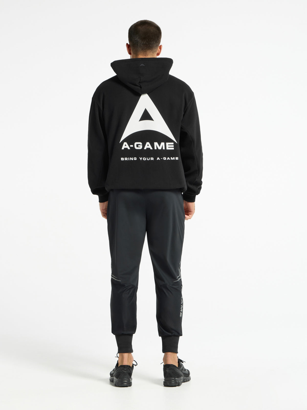 Men's Relaxed Hoodie - Black