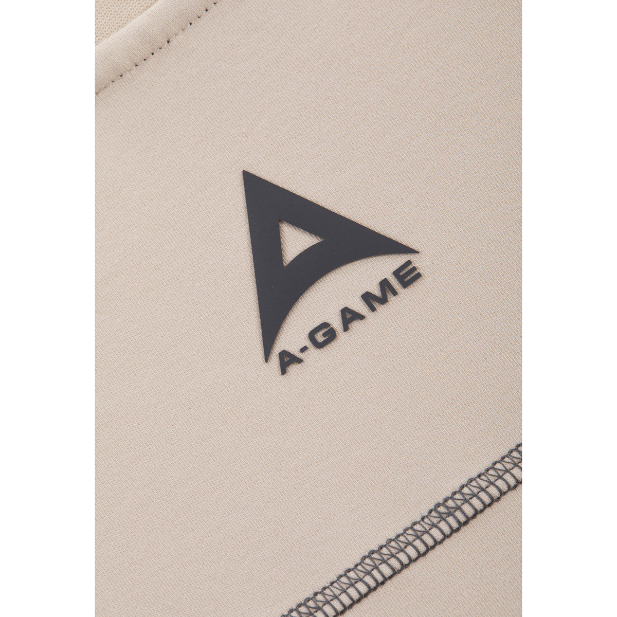 Men's Seam Detail Tech T-Shirt - Beige