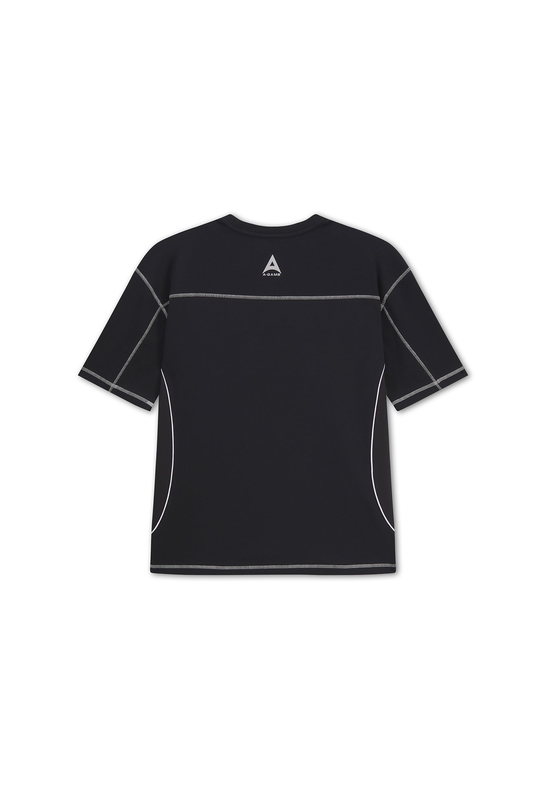 Men's Seam Detail Tech T-Shirt - Black