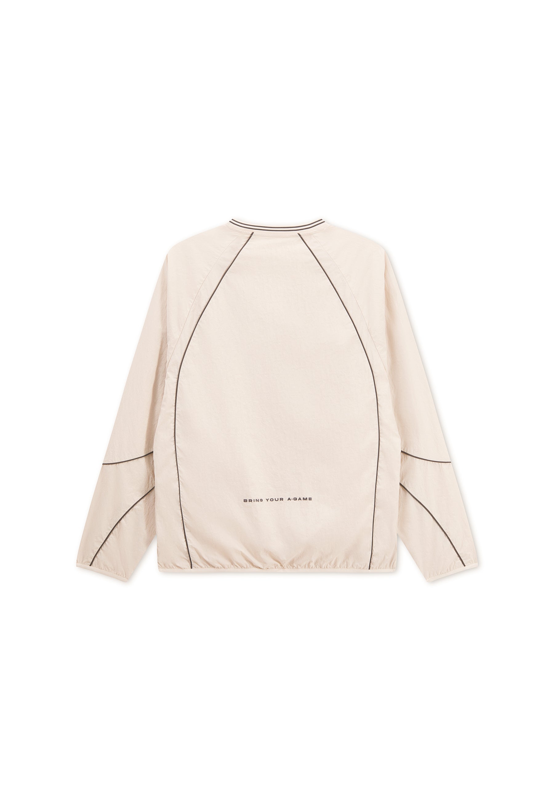 Men's Woven Tech Top - Beige