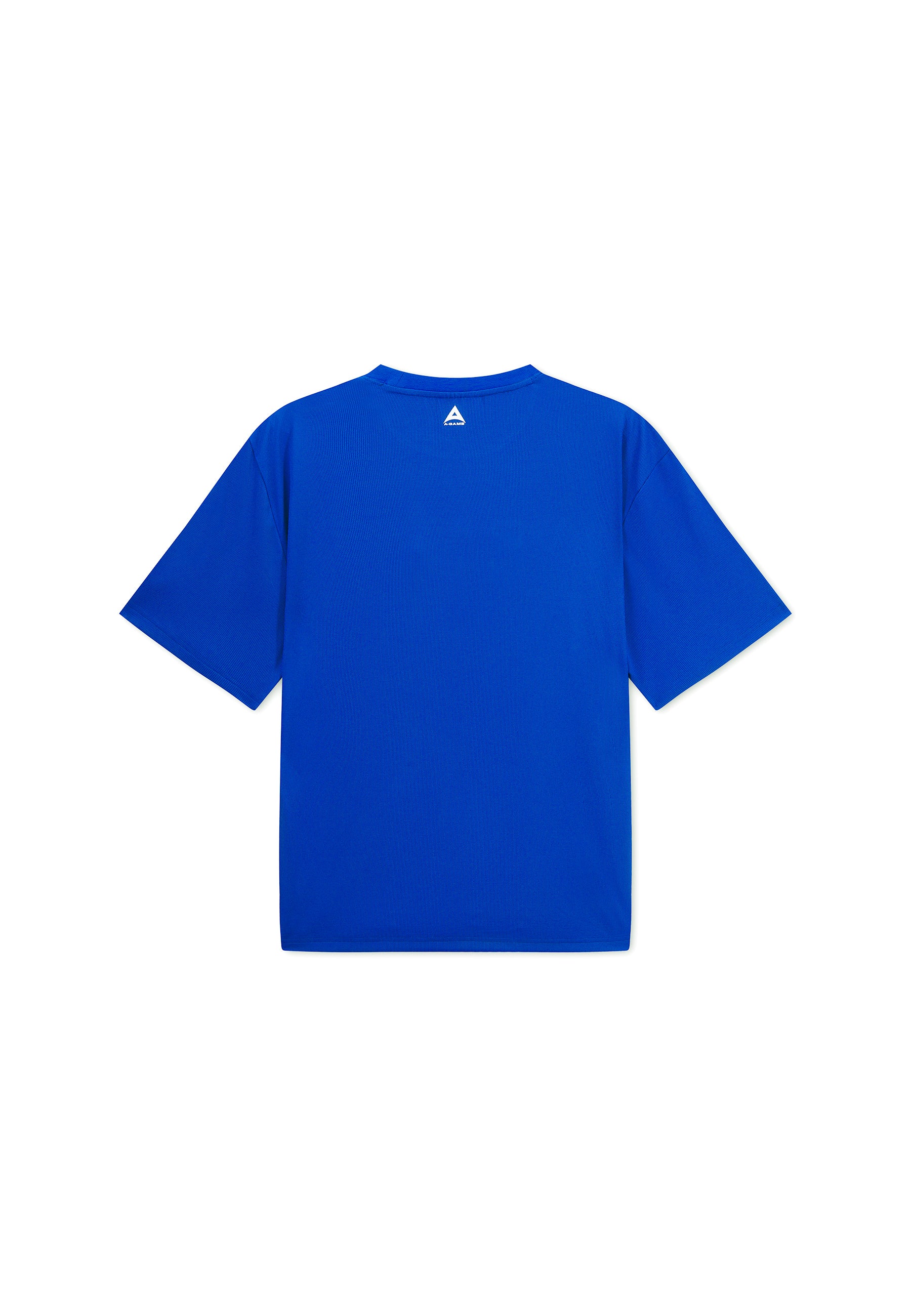 MENS LIFEWEAR WAFFLE TECH T-SHIRT - COBALT BLUE