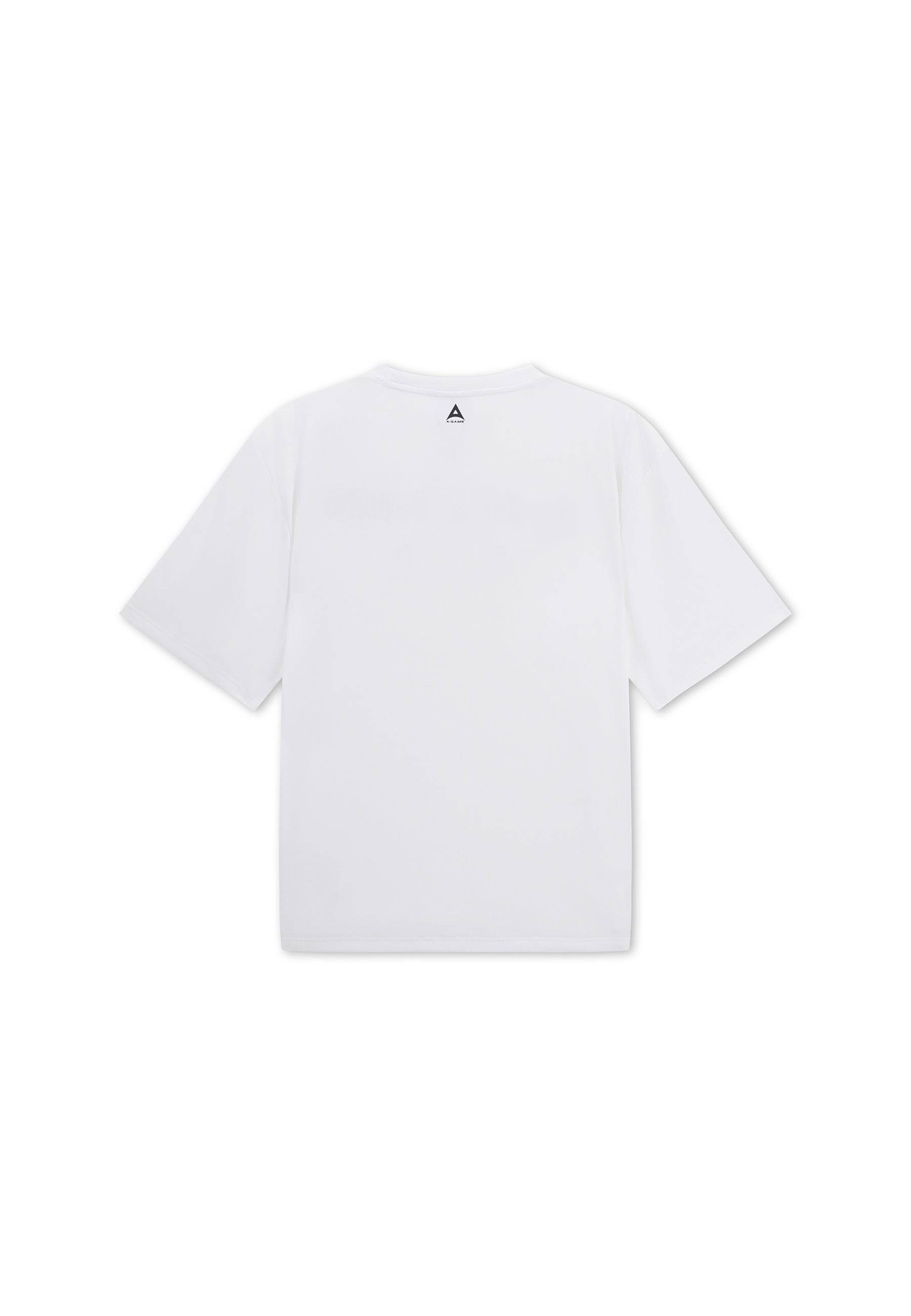 MENS LIFEWEAR WAFFLE TECH T-SHIRT - WHITE
