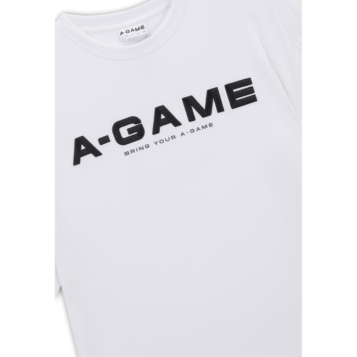 Men's Waffle Tech T-Shirt - White