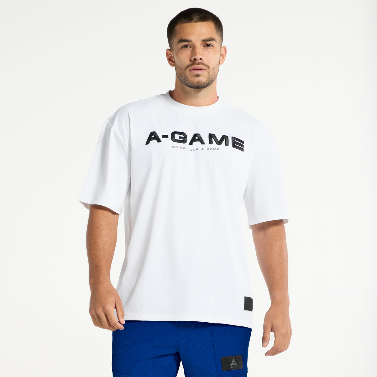 Men's Waffle Tech T-Shirt - White