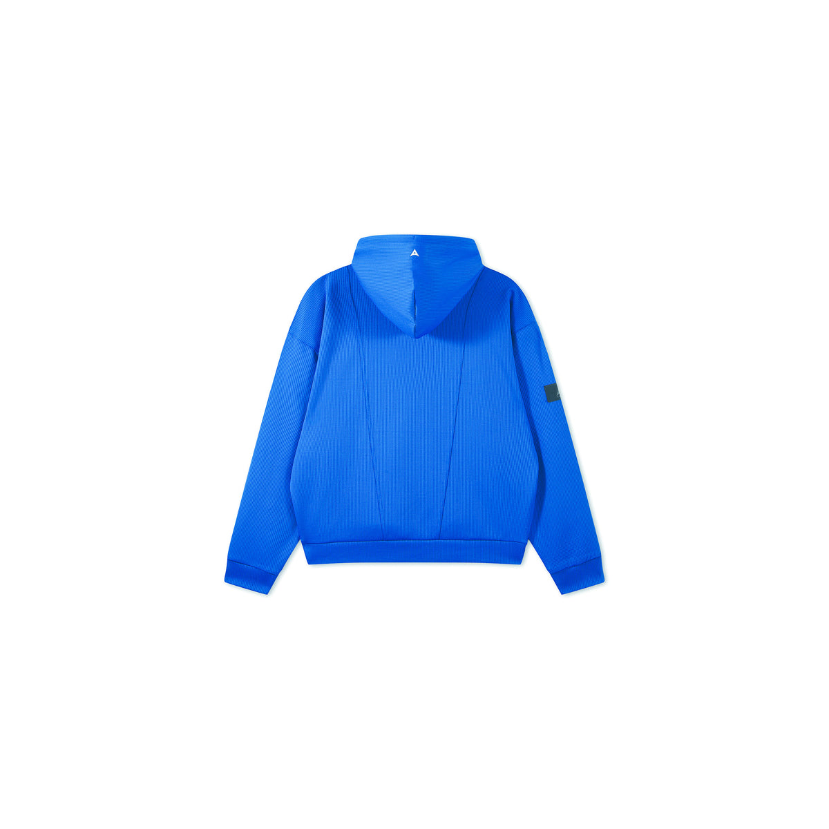 Men's Waffle Tech Hoodie - Cobalt Blue