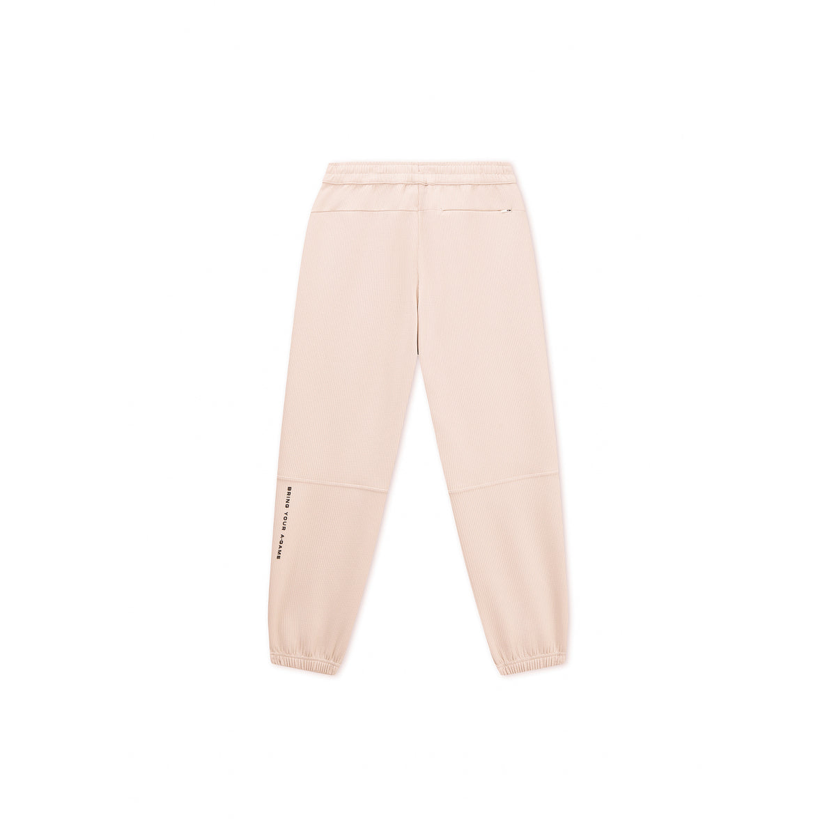Men's Waffle Tech Joggers - Beige