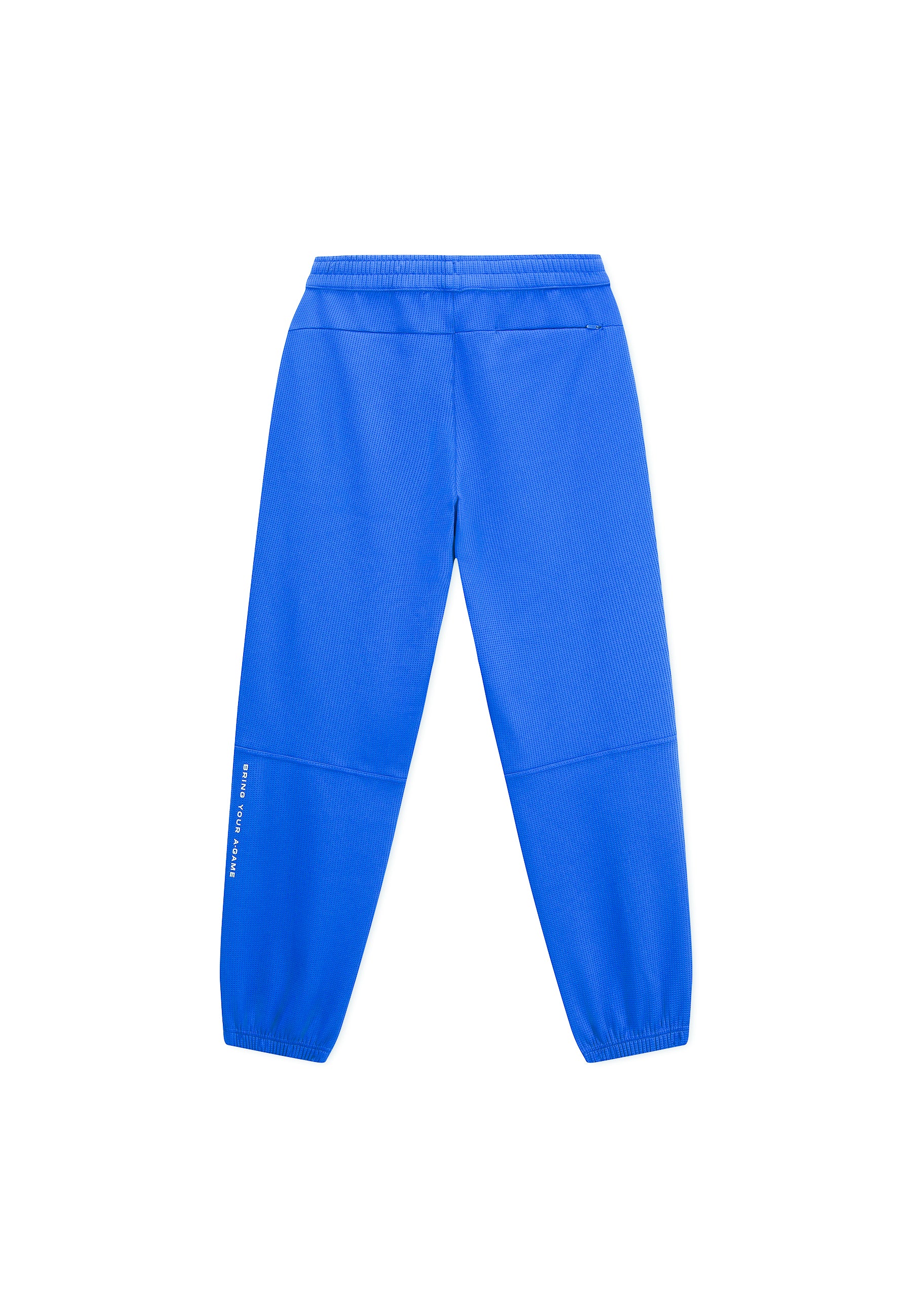 MENS LIFEWEAR WAFFLE TECH JOGGERS - COBALT BLUE