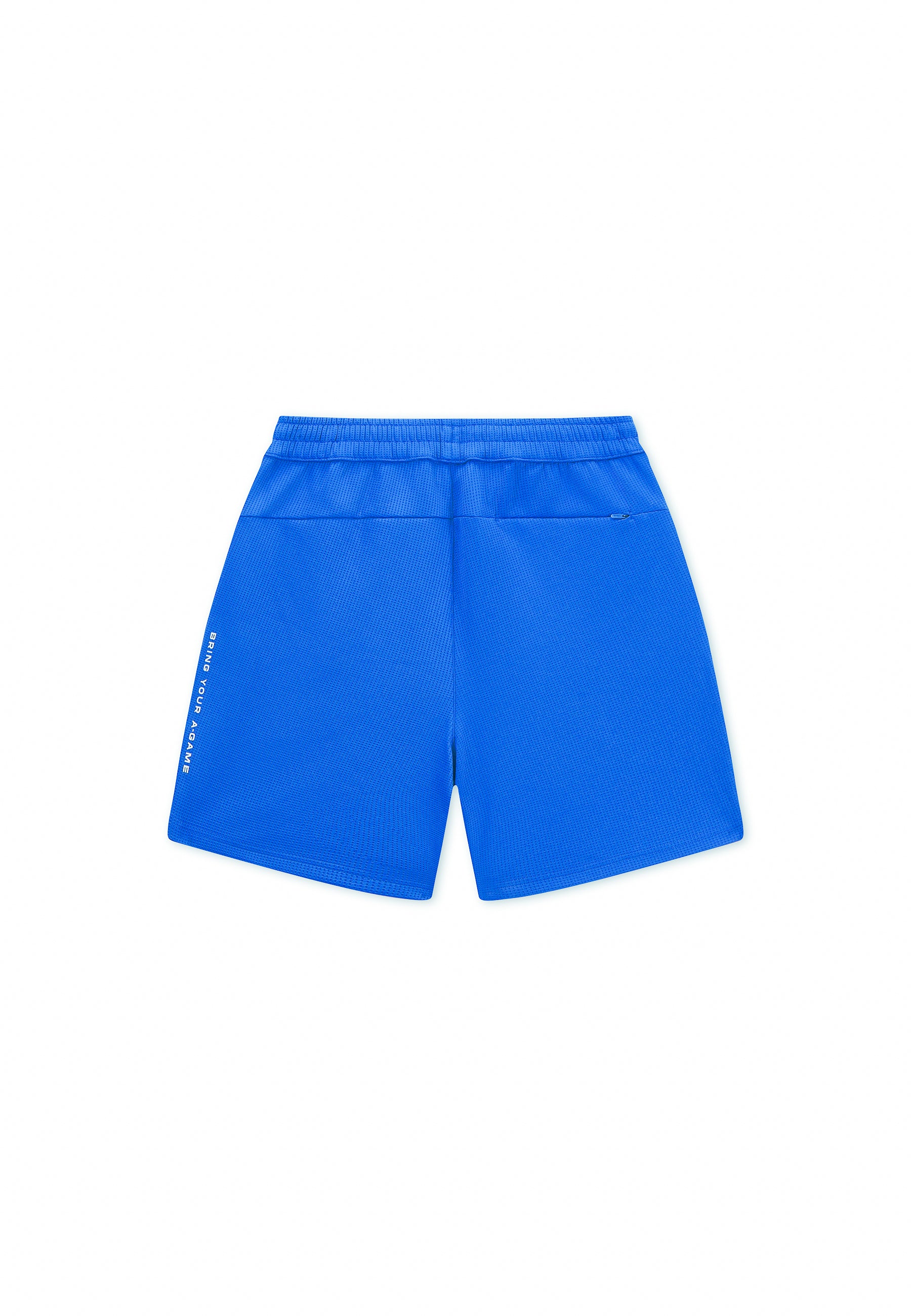 MENS LIFEWEAR WAFFLE TECH SHORTS - COBALT BLUE