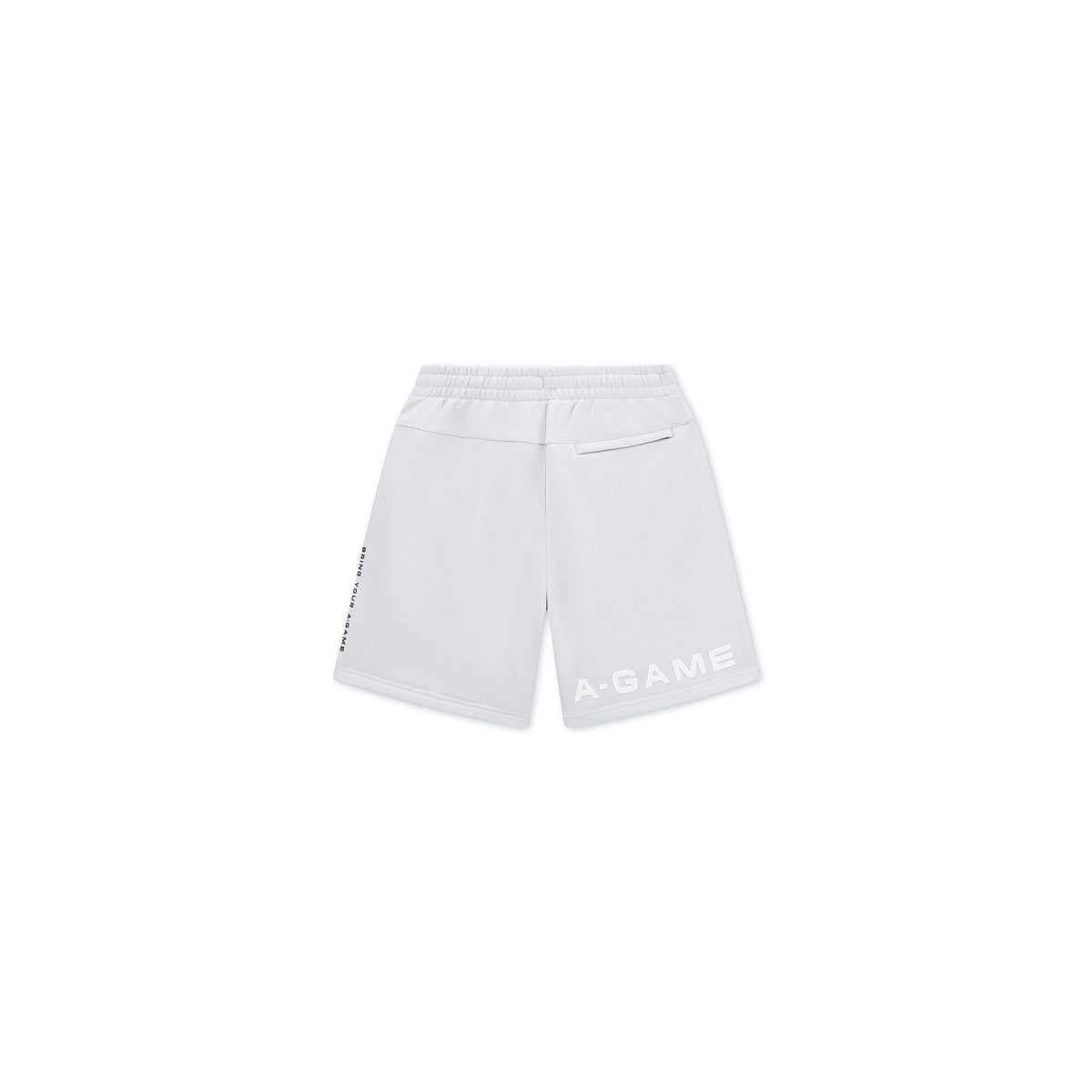 Men's Mesh Panelled Sweat Shorts - Grey / Black