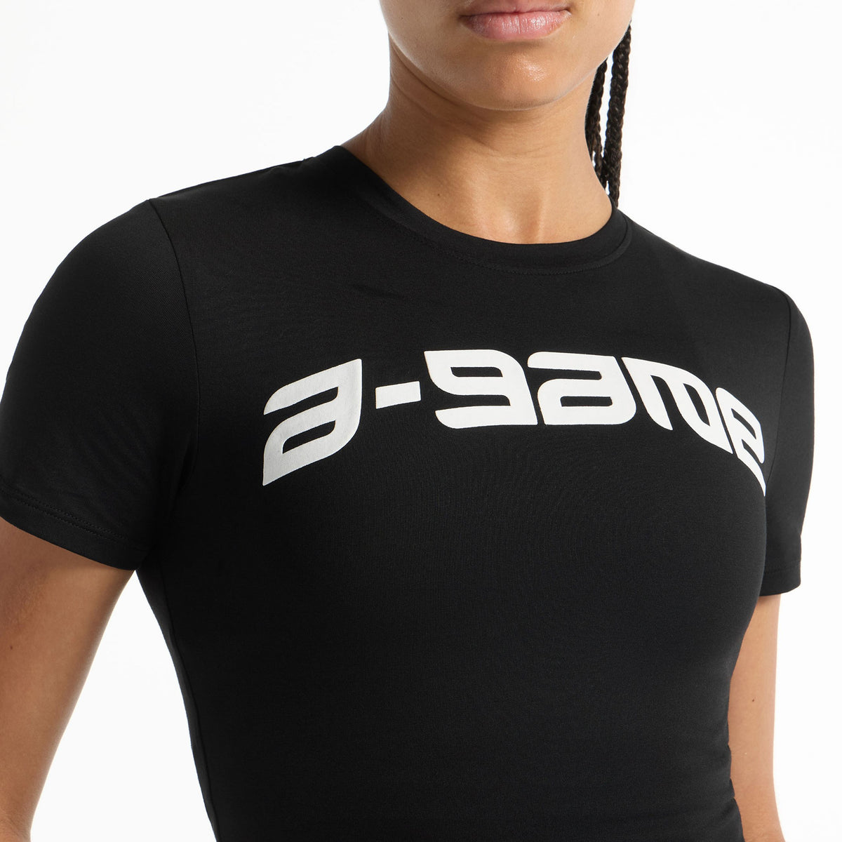 Women's Fitted T-Shirt - Black