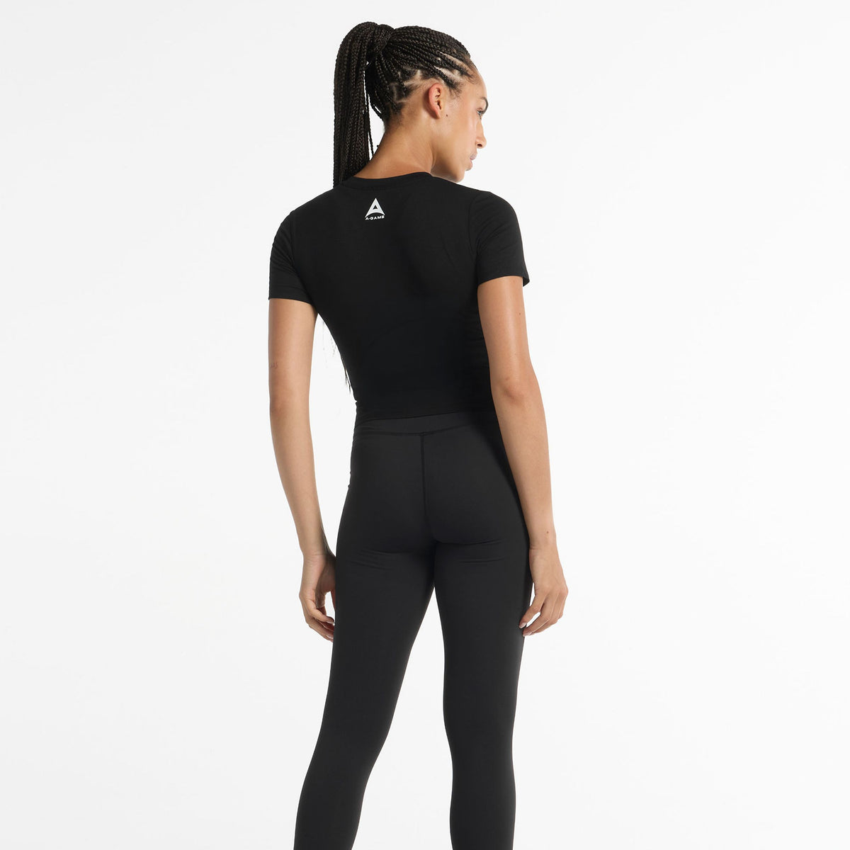 Women's Fitted T-Shirt - Black