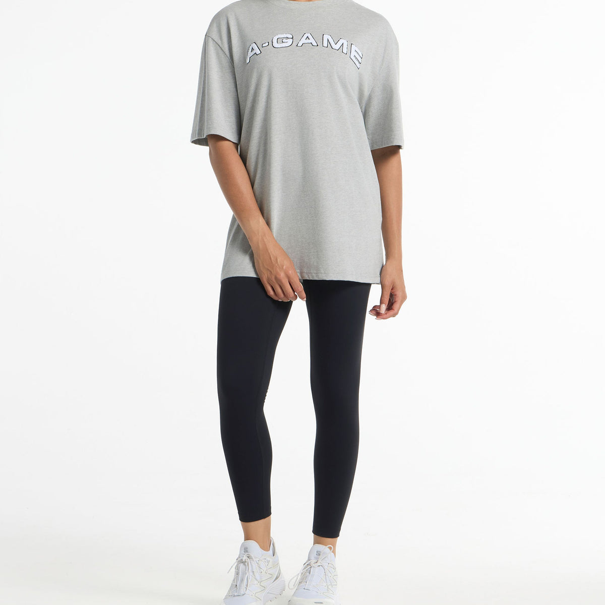 Women's Relaxed T-Shirt - Grey Marl